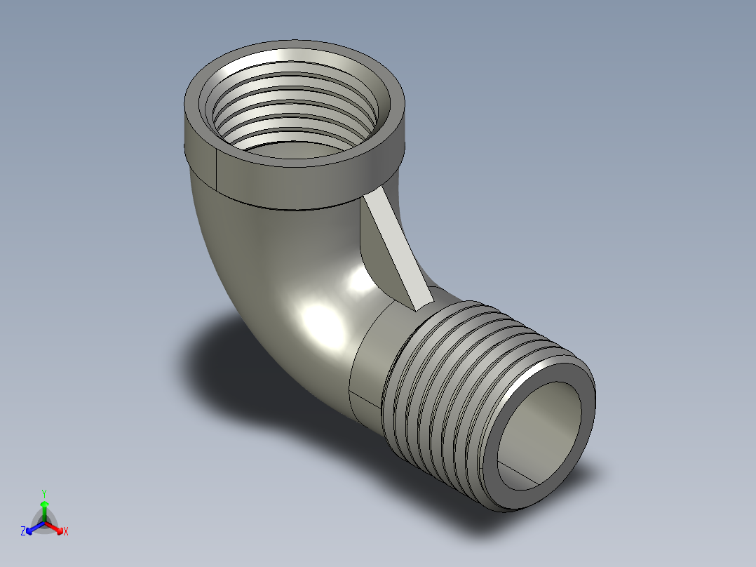 螺纹管弯头-等径内外丝 DN15
