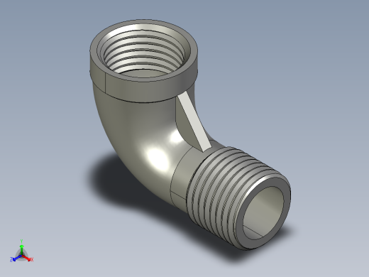 螺纹管弯头-等径内外丝 DN15