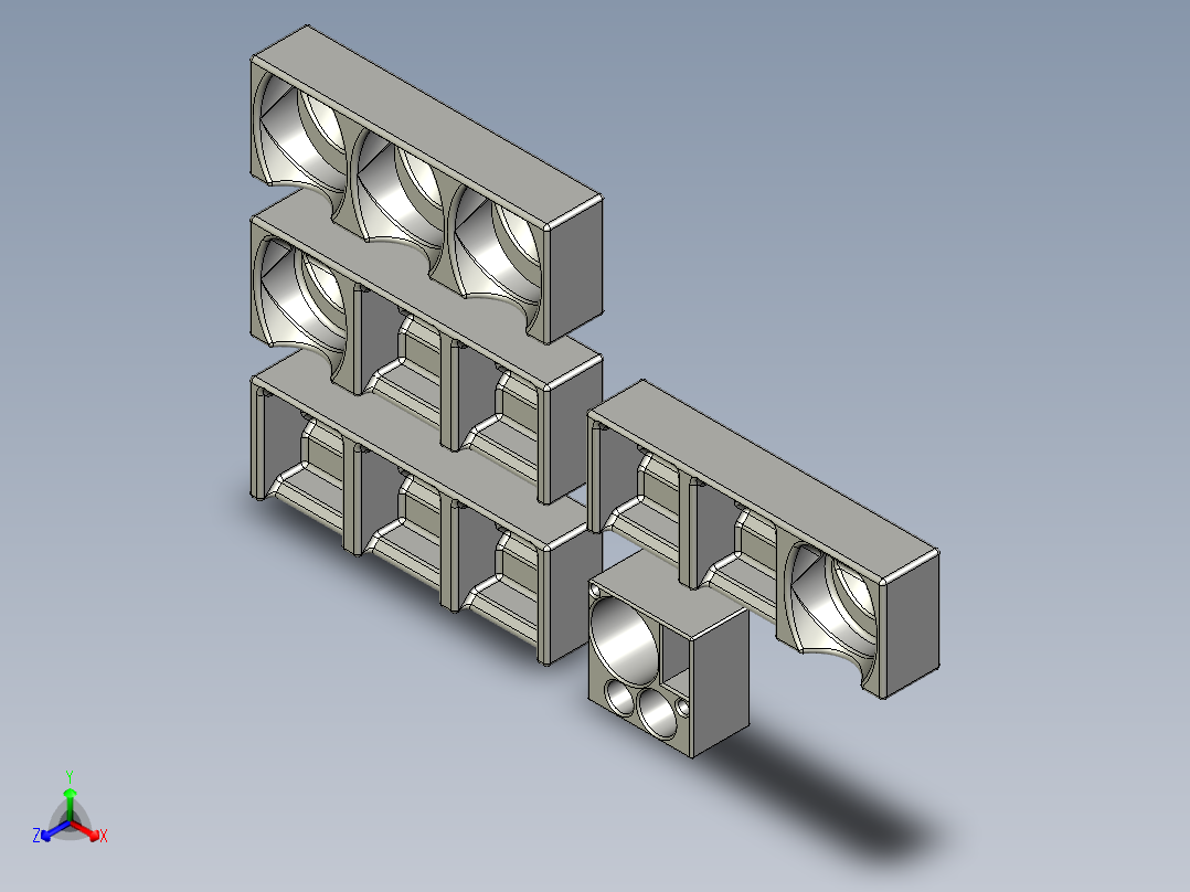 MR.Cement TAMIYA.水泥支架主视图