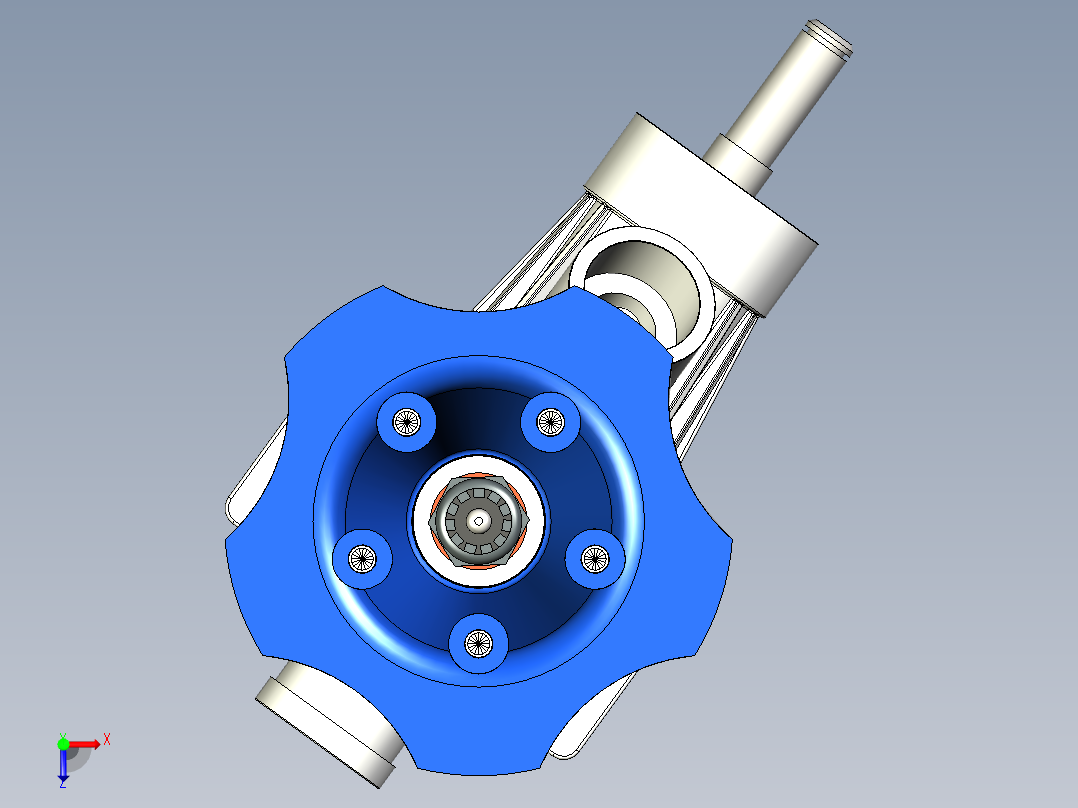 发动机 RC俯视图