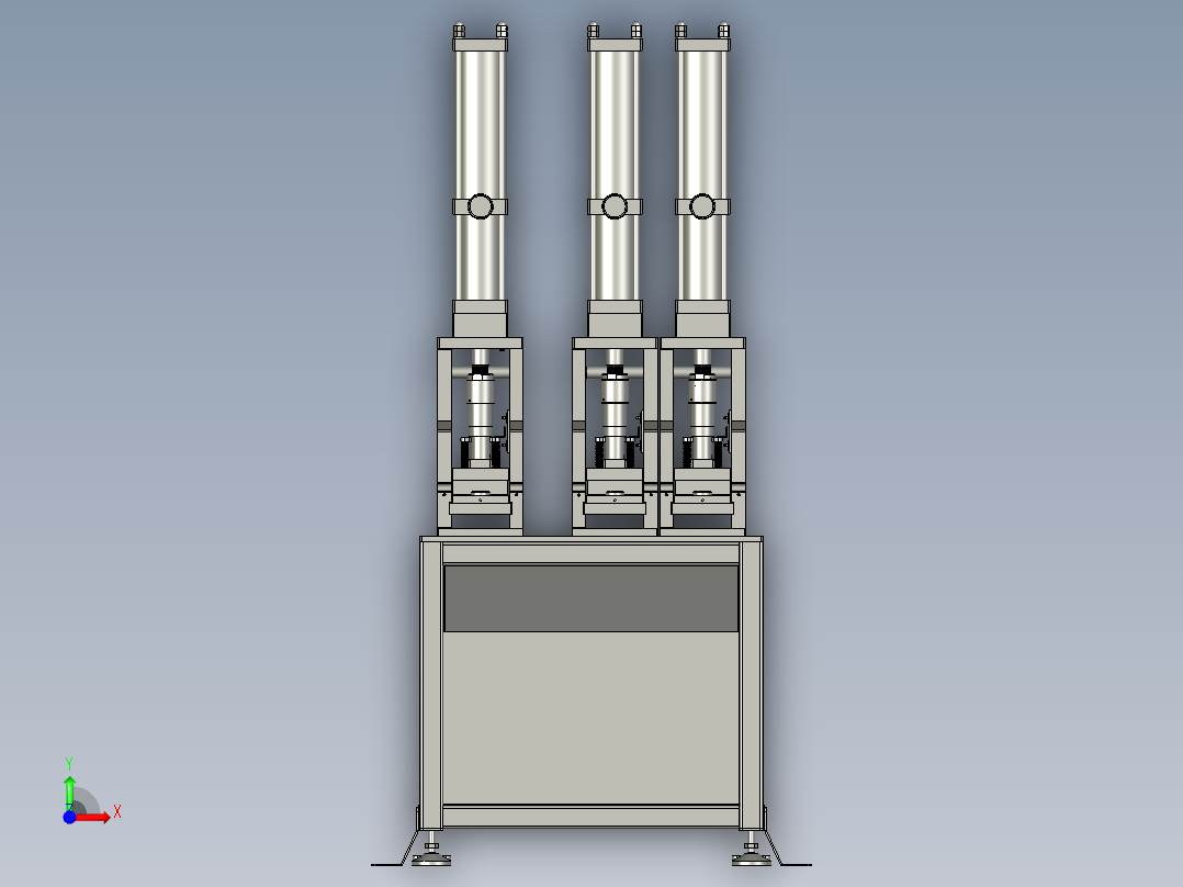 HW冲孔组A900(辛格林)前视图