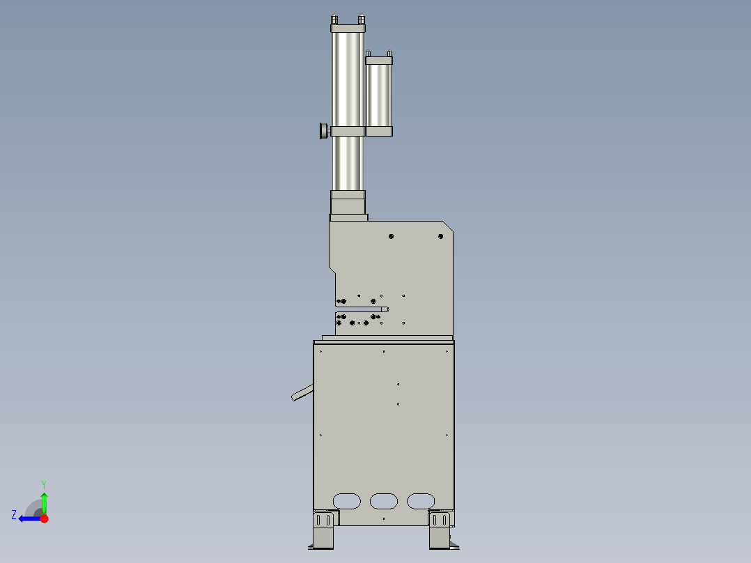 HW冲孔组A900(辛格林)右视图