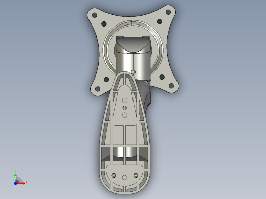 显示器支架-水平多关节型WHBWHB前视缩略图
