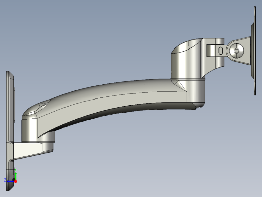 显示器支架-水平多关节型WHBWHB右视缩略图