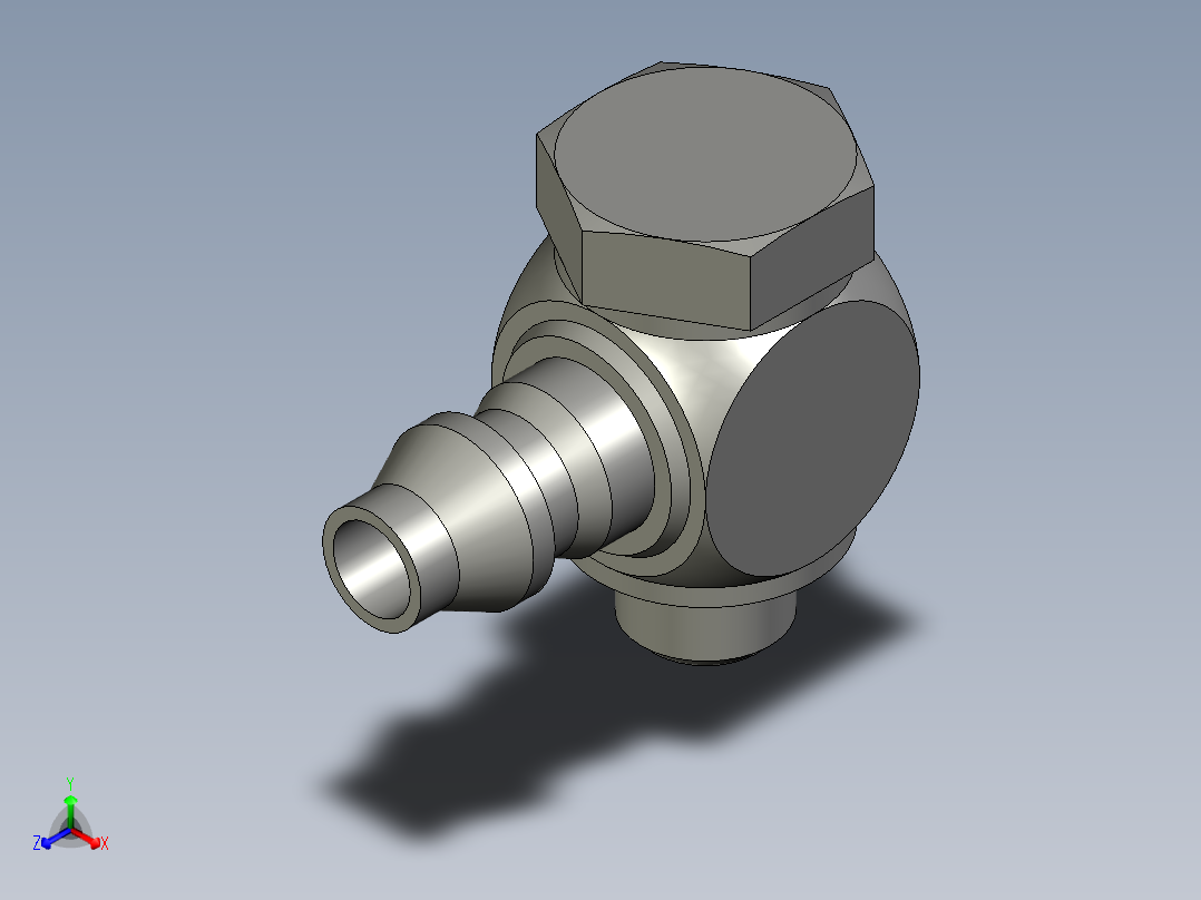 M-3ALU-4-1正等轴测图