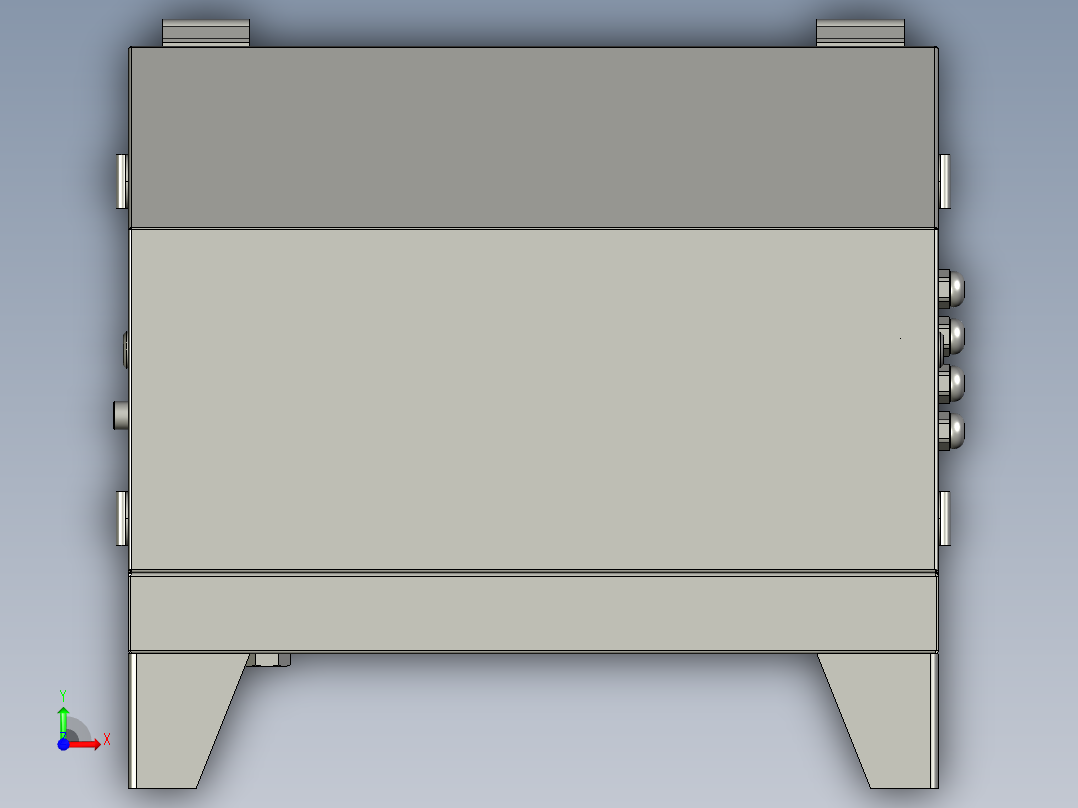 矿浆PH检测装置前视图