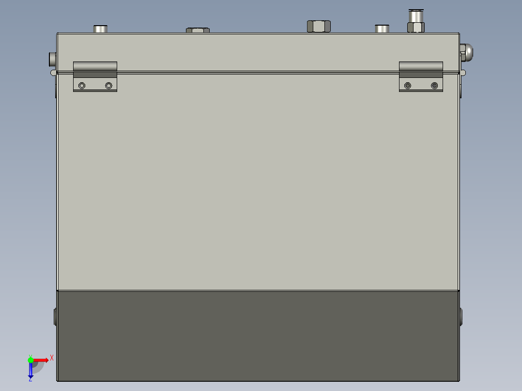 矿浆PH检测装置俯视图