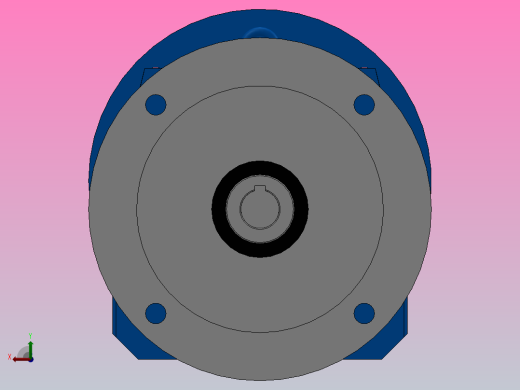 RF67ZP斜齿轮减速机RF67-4.29-M1-P112-Φ250后视缩略图