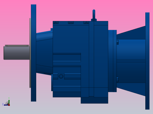 RF67ZP斜齿轮减速机RF67-4.29-M1-P112-Φ250右视缩略图
