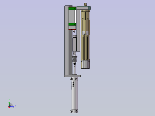 螺丝枪组件左视缩略图