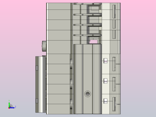 DZ47LE-32&amp;3P&amp;N&amp;剩余电流动作断路器三维模型202307左视缩略图