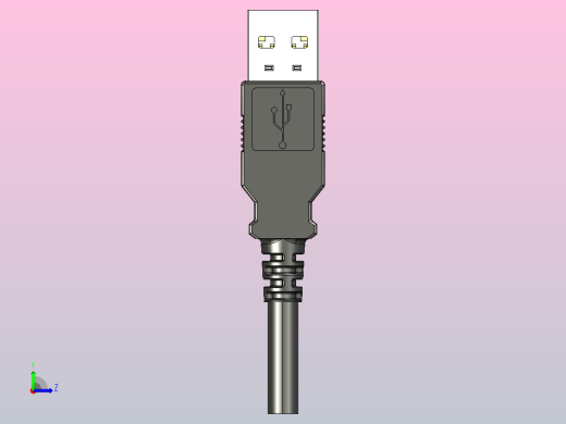 USB-A 3.0接口头左视缩略图