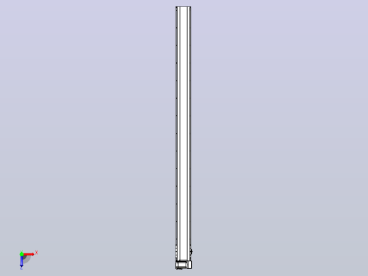 皮带直线轴半封闭可选导轨TPA-HNB-175D-140-L2600-RU-C-P75-N3俯视缩略图