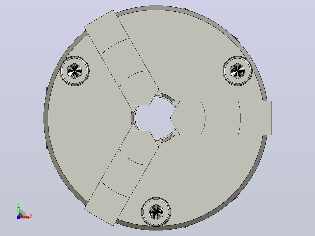 夹具clamping_chuck_269063_2080前视图