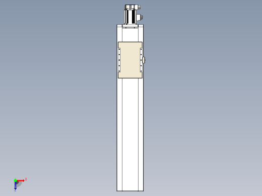 滚珠丝杠直线轴带导轨全封闭TPA-HCR-220D-3210C-L900-M-Y-P1K-N3俯视缩略图