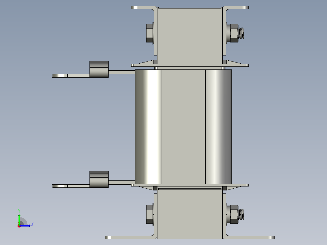 CKSG-1.4～1.75三相串联电抗器三维模型202010左视图