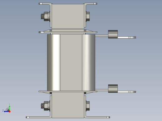 CKSG-1.4～1.75三相串联电抗器三维模型202010右视缩略图