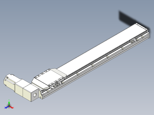 机器人皮带驱动直线轴TPA-GCB-150-P80-L750-DR-M75-N3
