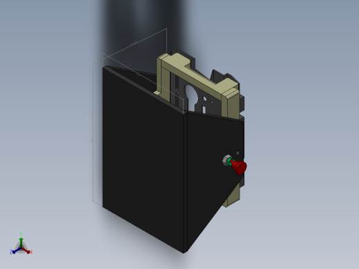 旋转支架治具正等轴测缩略图