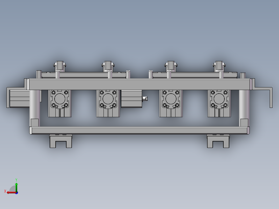 工装定位治具sw17后视图
