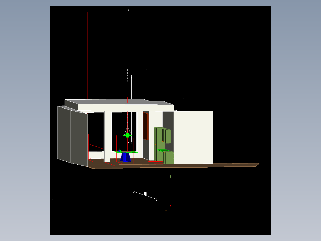 房间的内部结构
