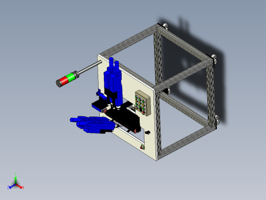438打孔机正等轴测缩略图