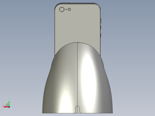 solidworks 智能手机底座后视缩略图