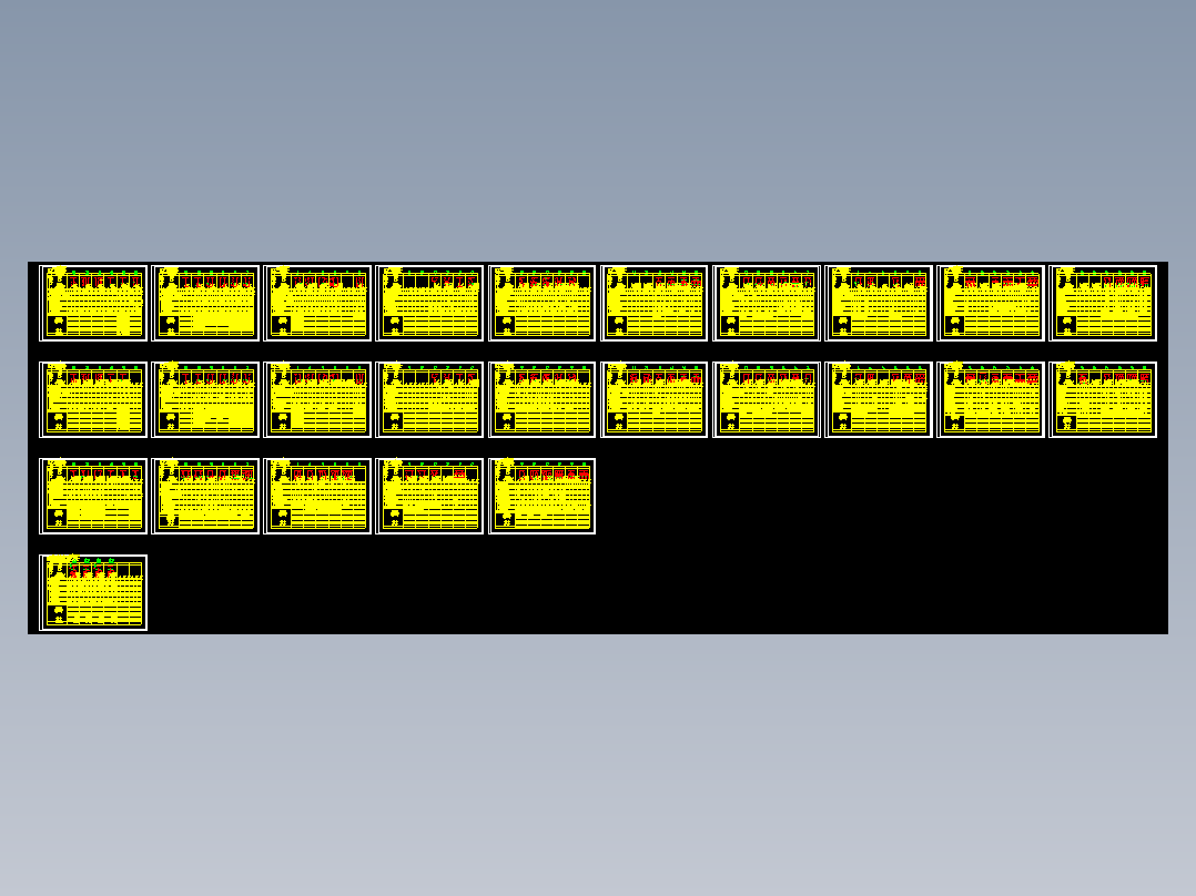 各种型号高压开关柜全套资料