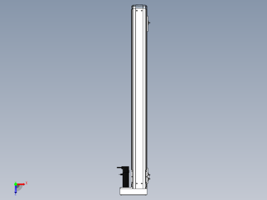 Toyo东佑达直线模组-ETH12-1000-BR-100W+煞車俯视缩略图
