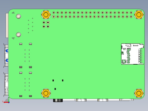 Raspberry Pi 4冷却器风扇散热器- GeeekPi超薄冰塔后视缩略图