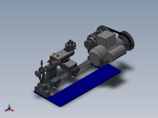 397数控铣削一体机床正等轴测缩略图