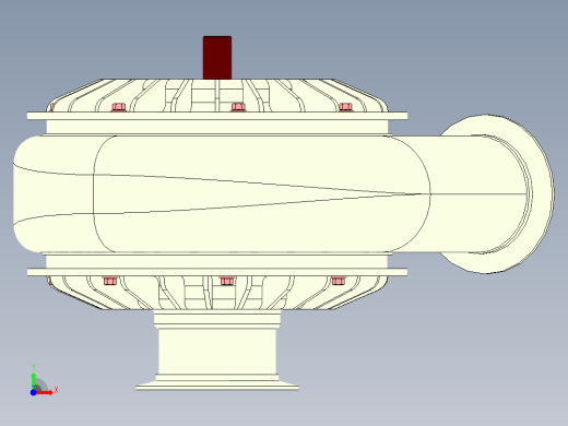 离心式水轮机2前视缩略图