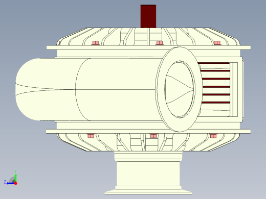 离心式水轮机2右视缩略图
