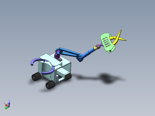 树枝修剪机器人（森林机器人）