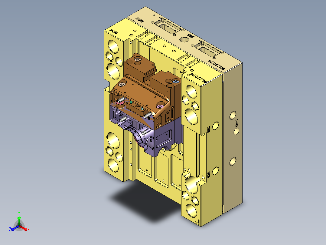 4555-DCI 内滑块+扣机