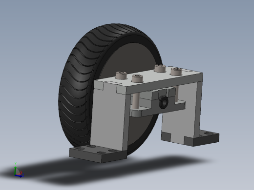250W 24V 无刷轮毂电机带安装悬挂支架--SW