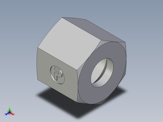 卡套式工业通用硬管接头EO_Nut_EO_24__Cone_end_M08LCFX