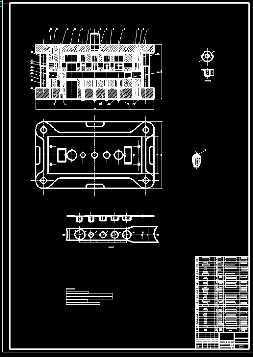 动片零件成形工艺及落料拉伸级进模设计【全套15张CAD图】缩略图