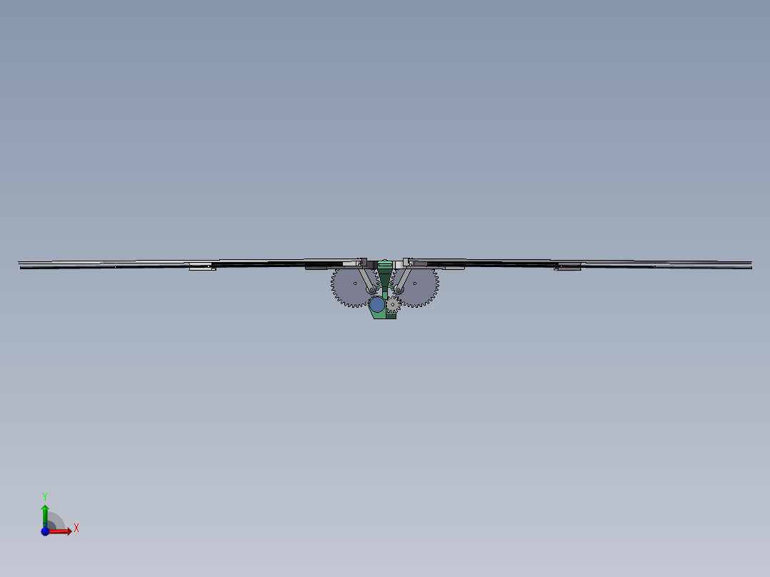 角度分配实验前视图