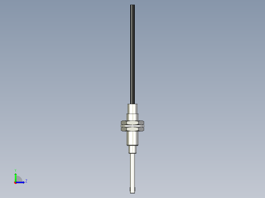 侧视光纤_漫反射型FR-F611-S左视图