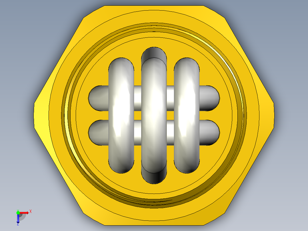 2英寸电阻(10-15千瓦)俯视图