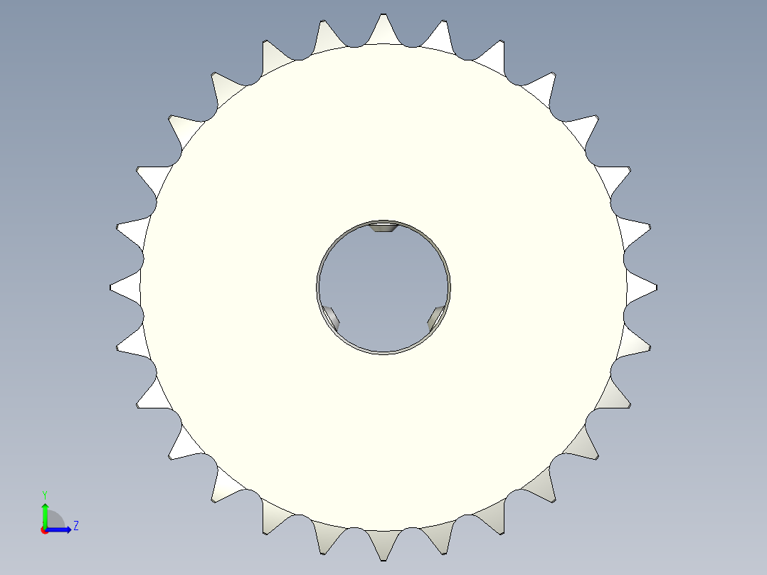 链轮-Sprocket_28-30-44-45_20-3左视图