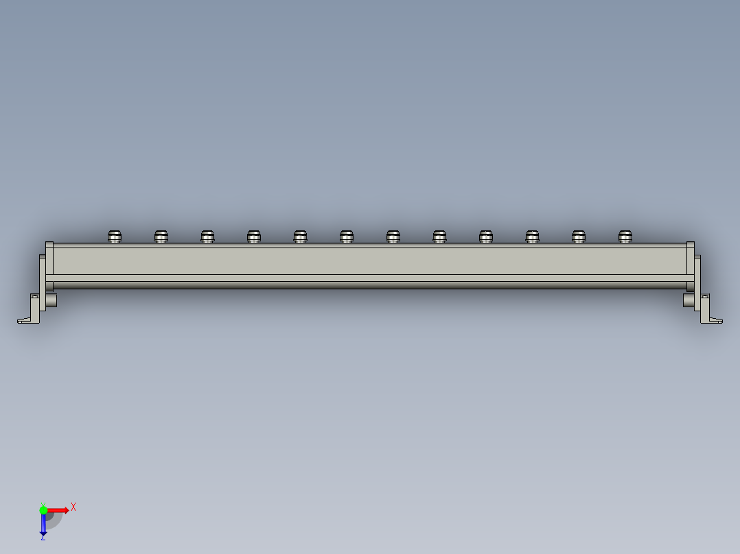 基恩士SJ-G084_kc图纸模型俯视图