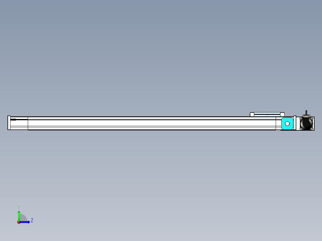 欧规系列-LB6A-L65-S1100-BL-ZP40-C3左视图