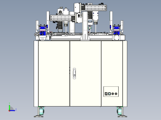 二维码检测机台step左视缩略图