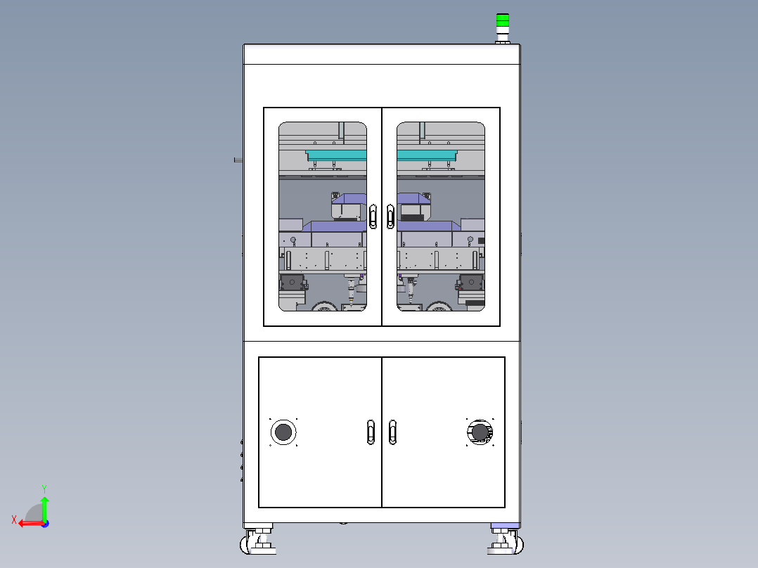 锁螺丝镭射检查一体机sw24可编辑后视图