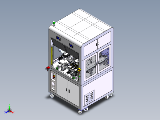 锁螺丝镭射检查一体机sw24可编辑正等轴测缩略图
