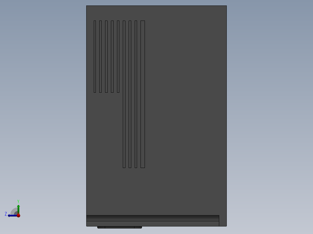YUKEN EUROPE LTD-AMSE-4AE液压元件右视图