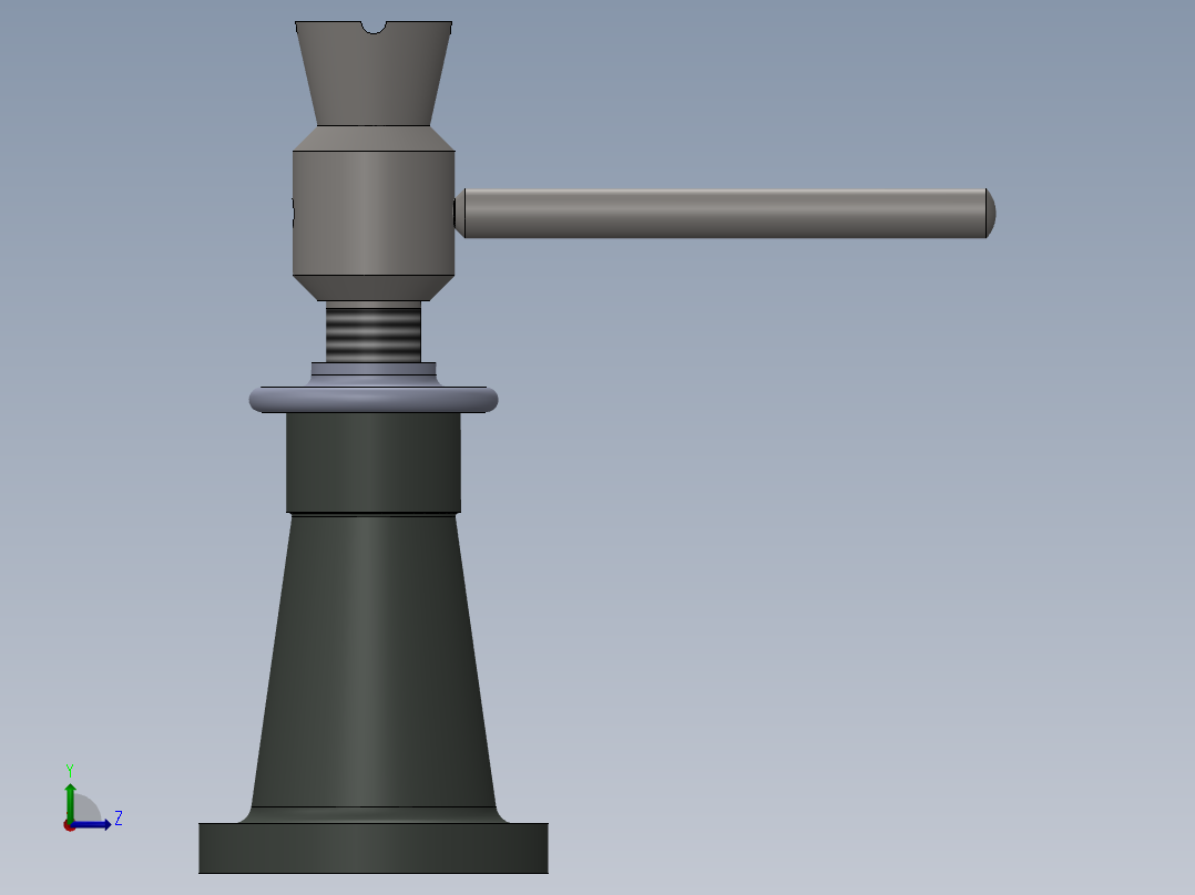 A0002463-螺旋千斤顶左视图