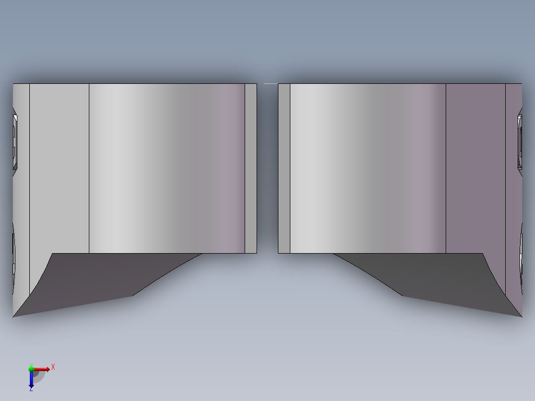 法兰接头、FS-08俯视图